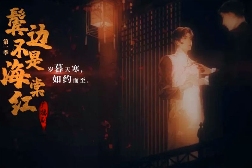 鬓边不是海棠红广播剧封面